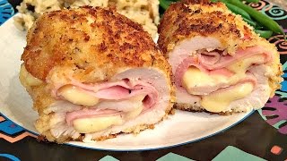 Chicken Cordon Bleu Recipe • A Great Classic 😍 👨‍🍳  Episode 120 [upl. by Litnahc]