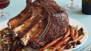 Annes Holiday Standing Rib Roast  Food Network [upl. by Didier]