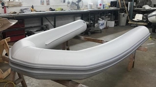 Rendova Inflatable Rib Retube Part 2 [upl. by Yentyrb]