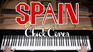 Spain  Chick Corea  Insanely Difficult Jazz Piano Arrangement with Sheet Music by Jacob Koller [upl. by Quartana499]