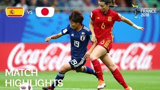 Spain v Japan  FIFA U20 Women’s World Cup France 2018  THE FINAL [upl. by Assillim]