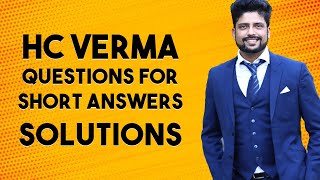 Chapter 2 PHYSICS AND MATHEMATICS Vectors  HC Verma Questions for Short Answers Solution JEENEET [upl. by Lindly]