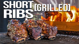 Epic GRILLED Beef Short Ribs  SAM THE COOKING GUY 4K [upl. by Hopfinger993]