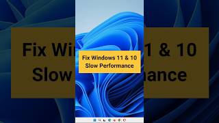 Fix Windows 1011 Slow Performance [upl. by Lucania257]