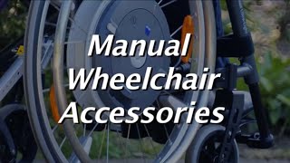 The Manual Wheelchair Comparison Chair Accessories [upl. by Kuhlman]