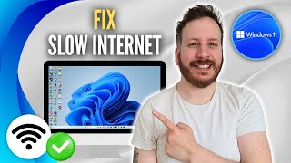 How To Fix Slow Internet Speed In Windows 11 [upl. by Groves]