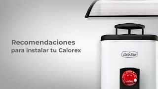 ¿Qué debo saber para instalar un calentador Calorex [upl. by Heilman]