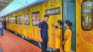 India 1st Private Train Lucknow Tejas Express full journey [upl. by Ylehsa]