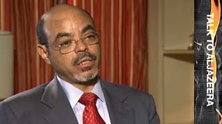 Meles Zenawi Talk to Jazeera [upl. by Adgam]