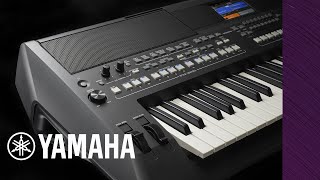 Yamaha  PSRSX600 Digital Workstation Induction [upl. by Eilojne567]