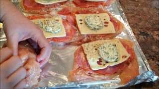 Recipe Share  Chicken Cordon Bleu with a Cream Mushroom Sauce [upl. by Reinold]