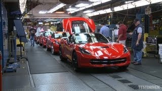 Chevrolet Corvette Stingray Assembly Plant [upl. by Binah]