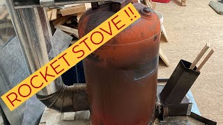 HOW DOES A ROCKET STOVE HEATER WORK [upl. by Naig]