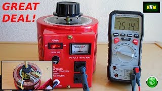 2KVA 120V Variac Autotransformer Incredible Buy [upl. by Eillac803]