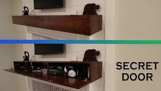 DIY Fireplace Remodel Pt 3 Custom Mantle Build [upl. by Aleunamme253]