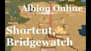 Albion Online  Caerleon to Bridgewatch fast almost safely [upl. by Aluin]