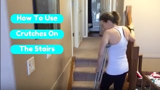 How to use Crutches  Nonweightbearing [upl. by Ialokin714]