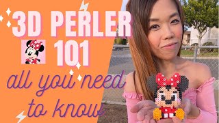 3D Perler 101  ALL YOU NEED TO KNOW TO Build [upl. by Kieger]