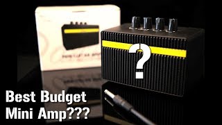 An AWESOME little practice amp Donner mini guitar amp review [upl. by Miltie130]