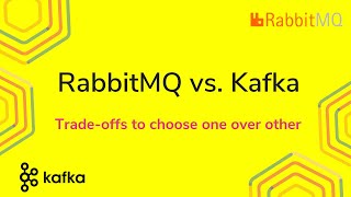 RabbitMQ vs Kafka  Tradeoffs to choose one over other  Tech Primers [upl. by Gurolinick]