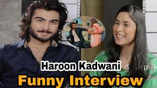 Haroon Kadwani Telefilm Ruposh Funny Interview [upl. by Leahciam]