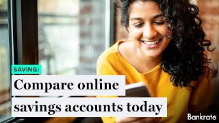 Compare Online Savings Accounts Today At Bankratecom [upl. by Anileda]