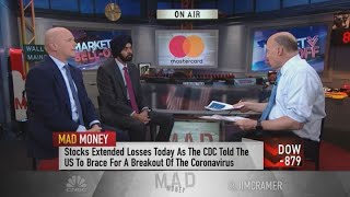 Mastercard CEO talks stepping down in 2021 companys initatives [upl. by Isabella]