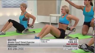 Wonder Core Smart Exercise System  HSN [upl. by Ytinirt]