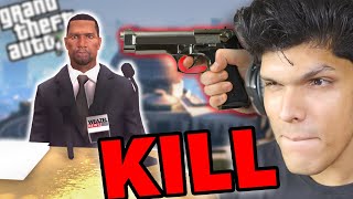 KILLING THE PRESIDENT in GTA 5 Funny Mod [upl. by Dirtsa]