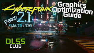 Cyberpunk 2077 Graphics Settings Optimization Guide Update  DLSSDLDSR amp Tricks [upl. by Anaeerb]