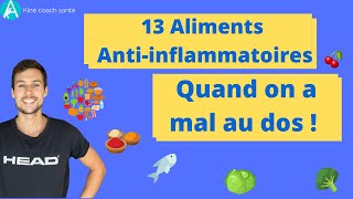 Alimentation antiinflammatoire 13 aliments puissants pour soulager les douleurs [upl. by Ailana599]