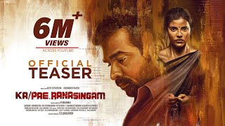 Ka Pae Ranasingam  Official Teaser  Vijay Sethupathi Aishwarya Rajesh  P Virumandi  Ghibran [upl. by Robina]