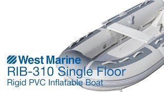 West Marine RIB 310 Dinghy [upl. by Kappel414]