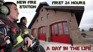 First 24 Hours in a New Fire Station  A Day in the Life [upl. by Kelila]