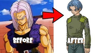 How Future Trunks Body Changed over Years Explained [upl. by Everara]