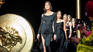 Versace Womens FallWinter 2019  Fashion Show [upl. by Ogires]