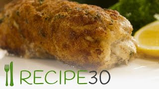 Make your own Chicken Cordon Bleu with crusty herb coating [upl. by Aleihs819]