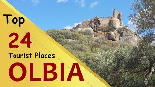 quotOLBIAquot Top 24 Tourist Places  Olbia Tourism  ITALY [upl. by Gorga]