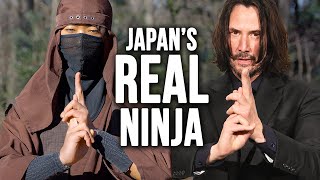 The Real NINJA who Taught Keanu Reeves Ninjutsu  JAPAN PROS 4 [upl. by Avevoneg]