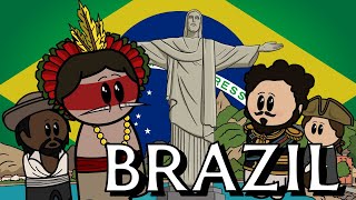 The Animated History of Brazil [upl. by Einamrej568]