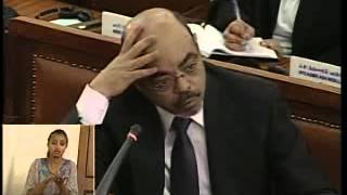 Meles Zenawis address to Parliament Part 2 [upl. by Sulecram]