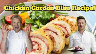 Chicken Cordon Bleu Recipe Gordon Ramsey Jamie Oliver Recipe Chickencordonbleu jamieoliver [upl. by Kerr]