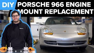 Porsche 996 911 Engine Mount Replacement DIY Carrera Boxster amp Cayman [upl. by Ferrel]