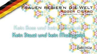 Roger Cicero  quotFrauen Regiern Die Weltquot Germany  Instrumental version [upl. by Dnalra]