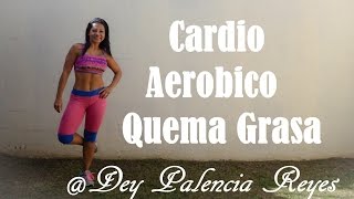 Cardio Aerobico Quema Grasa  Cardio Sabroso  Rutina 322  Aerobic cardio burns fat [upl. by Inahpit]