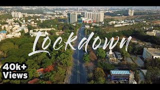 Yelahanka Newtown During LockDown  Drone View  Bengaluru [upl. by Kcirderfla708]