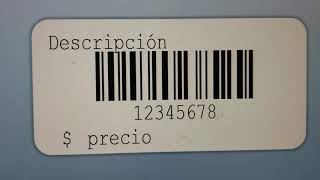 SOFTWARE PARA IMPRIMIR ETIQUETAS GRATIS AL COMPRAR LA IMPRESORA DE ETIQUETAS [upl. by Rufford]