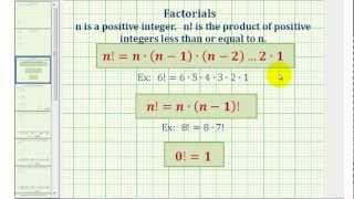 Ex 1 Simplify Expressions with Factorials [upl. by Slaughter307]