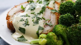 Crispy Creamy Chicken Cordon Bleu [upl. by Anees]