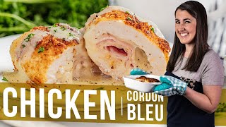 Classic Chicken Cordon Bleu Baked or Fried [upl. by Siravaj943]